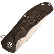CH KNIVES couteau CH3504 Bronze - KNIFESTOCK