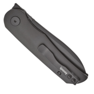Petrified Fish PFE16 El Camino Black Stonewashed N690 PVD Black Aluminium PFE16DADW - KNIFESTOCK