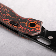 Vosteed Psyop ElmaxBlack Stonewash,Mars Valley Fat Carbon - KNIFESTOCK