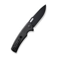 SENCUT Vesperon Black Canvas Micarta Handle Black 9Cr18MoV Blade S20065-3 - KNIFESTOCK