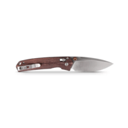 Vosteed Mini Psyop Elmax Satin Maroon Norplex UltreX™ Micarta A2308 - KNIFESTOCK