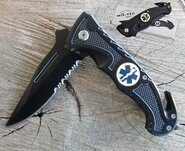 Mil-Tec NÓŻ AUTOMATYCZNY &#039;RESCUE&#039; 15323000 - KNIFESTOCK