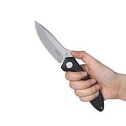 KUBEY Ruckus Liner Lock Folding Knife Black G10 Handle KU314F - KNIFESTOCK