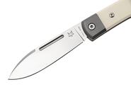 Fox Knives Gunstock Folding Knife Stainless Steel M390 Satin Blade, Micarta Bone Handle FX-558 BO - KNIFESTOCK