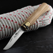OLD BEAR® L - STAINLESS STEEL, OLIVE HANDLE, SERRATED BLADE 9337/21_LU - KNIFESTOCK