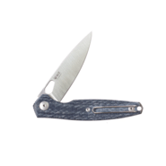 Giant Mouse ACE REO Denim Micarta / Satin Magnacut REO-DENIM-MICARTA - KNIFESTOCK