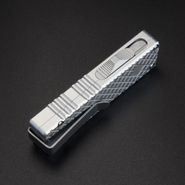 Ocaso Lucent Automaattinen OTF Mini (CA Laillinen) Satin 18LMS - KNIFESTOCK