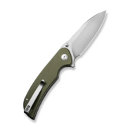 Sencut Borzam OD Green G10 Handle Satin Finished 9Cr18MoV BladeLiner Lock S2307 - KNIFESTOCK