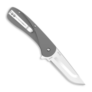 Outdoor Edge Razor VX1 3.0&quot; Aluminum Grey 01OE136 - KNIFESTOCK