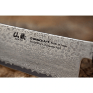 Dellinger Paring Knife Suncraft VG-10 Black Damascus 80 mm - KNIFESTOCK