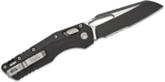 Microtech MSI® S/E Tri-Grip Black Injection Molded Black Blade with Beadblast Ha - KNIFESTOCK