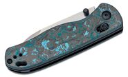 Kizer Azo Drop Bear Folding Knife - Arctic Storm FatCarbon Handles Ki3619A2 - KNIFESTOCK