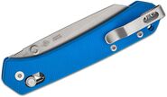 MKM YIPPER – MAGNACUT SW bld - BLUE G10 hdl, CROSS BAR LOCK MK YP-GBL - KNIFESTOCK