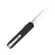 CobraTec Large Warrior Black Drop Not Serrated 06CT109 - KNIFESTOCK