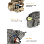 Magforce Heli Sling Bag Khaki #0414K - KNIFESTOCK
