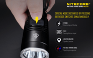 Nitecore flashlight MH27UV - KNIFESTOCK