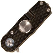 CH KNIVES couteau pliant 4,4 cm Spinner-BZ noir - KNIFESTOCK