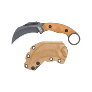 Halfbreed Blades Close Quarters Combat - Pevná čepel CQB-02P - K340-Dark Earth - KNIFESTOCK