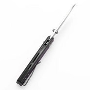 TENABLE KNIVES Beaver Stonewashed Nitro-V 0.125&#039;&#039;/3.2mm Purple and Black G10 T1105V1 - KNIFESTOCK