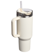 Stanley  The Quencher/Cup H2.0 Fluted Tumbler 1180 ml/40oz Cream Gloss  - KNIFESTOCK
