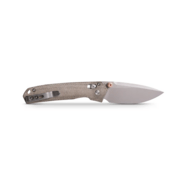 Vosteed Mini Psyop Elmax Bead Blast Stonewash Green Norplex UltreX™ Micarta A230 - KNIFESTOCK