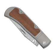 Kizer Trestle Damascus, Savmosott, Ti &amp; Mkuruti Fa V3761A2 - KNIFESTOCK