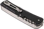 Couteau de poche Ruike LD42-B Trekker, Noir - KNIFESTOCK