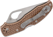 Spyderco Meadowlark 2 Lightweight Brown BY04PSBN2 - KNIFESTOCK