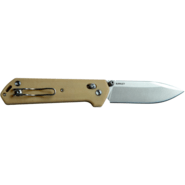 KNFS Böker Plus Kihon Satin, Nature Micarta, 14C28N, KNFS Exclusive, Limited Edition 200pcs - KNIFESTOCK