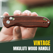 Kizer Drop Bear Azo Nitro V Wood V3619A6 - KNIFESTOCK