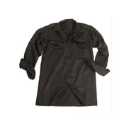 Chemise de service à manches longues Mil-Tec NOIR M 10931002-903 - KNIFESTOCK