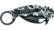 Fox Fox THE END taittuva karambit, terä ruostumaton teräs N690Co black idroglider, - KNIFESTOCK
