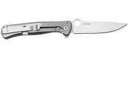 Spyderco Slym, Böhler M390, Titanium, Carbon Fiber Inlay C271TIP - KNIFESTOCK