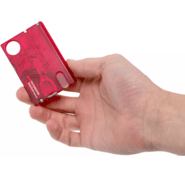Victorinox SwissCard Nailcare, transparent red 0.7240.T - KNIFESTOCK