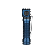 Olight Perun 3 Rechargeable LED Flashlight (Midnight Blue) with Headlamp Headband - KNIFESTOCK