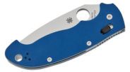 Spyderco MANIX 2 XL COBALT BLUE G-10 CPM SPY27 PLAINEDGE - KNIFESTOCK