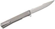 Ocaso Solstice Titanium + Satin / Harpoon 9HTS - KNIFESTOCK