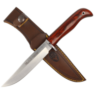 MUELA 113 mm blade, rosewood pakkawood handle and stainless guard and cap  GRED-13R - KNIFESTOCK