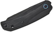 MKM ICE – MAGNACUT BLACK PVD bld - BLACK G10 hdl, S/S LINER Linerlock MK IC-GBKB - KNIFESTOCK