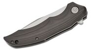 Petrified Fish PFP10 Hairtail Stonewashed K110 Carbon Fiber PFP10CW - KNIFESTOCK
