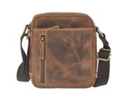 GreenBurry Vintage Travel-4 shoulder bag leather 1556-25 - KNIFESTOCK