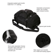 Magforce Travel Gear Bag Khaki #0608K - KNIFESTOCK