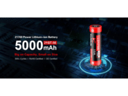 KLARUS 5000mAh 21700 Power Lithium-ion Battery 21GT-50 - KNIFESTOCK