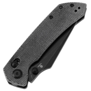 Tenable Knives Fenrir Black Stonewashed Nitro V, Fekete Micarta T1034V3 - KNIFESTOCK