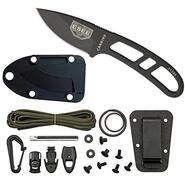 ESEE Knives Candiru Noir, Étui Noir + Kit, CAN-B-KIT-CS - KNIFESTOCK