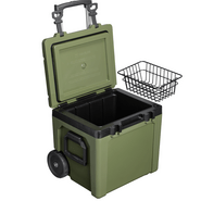 Stanley Pasívny chladiaci box The Easy-Carry Outdoor Wheeled Cooler 47L Dried Pine - KNIFESTOCK