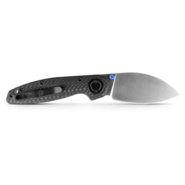 Vosteed Shilin Cutter Elmax Satin Black Carbon Fiber A2810 - KNIFESTOCK