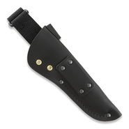 Peltonen M07 leather sheath, black, right  FJP014 - KNIFESTOCK