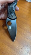 SPYDERCO Persistence Lightweight Black Blade  C136PBBK - KNIFESTOCK