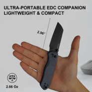Kizer Drop Bear 2 | Nitro-V| Richlite(Blue Canyon)| - KNIFESTOCK